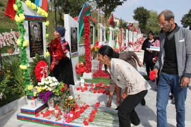 Daşkəsənli Vətən müharibəsi şəhidləri Orxan Şıxıyevin doğum günü və Eşqin Bağırovun anım günü qeyd edilib