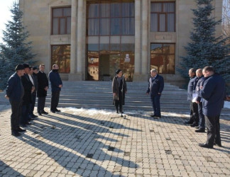 DAŞKƏSƏNDƏ "AZƏRİQAZ" İSTEHSALAT BİRLİYİ NÖVBƏTİ "AÇIQ MİKRAFON" AKSİYASINI KEÇİRİB