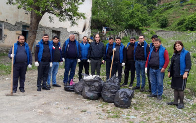 Daşkəsən qəsəbəsində “Yaşıl dünya naminə həmrəylik ili” çərçivəsində növbəti təmizlik aksiyası keçirilib