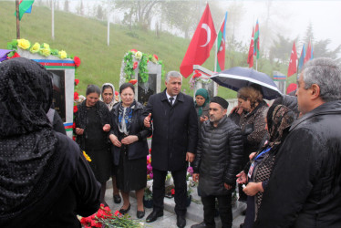 3-cü dərəcəli “Vətənə xidmətə görə” ordenli şəhid  Elməddin Vəkilovun anım mərasimi keçirilib