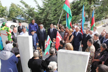 Daşkəsənli şəhidlər Turxan Süleymanovun və Nihad Verdiyevin anım günləri, şəhid Elnur Məmmədovun 35-ci doğum günü qeyd olunub