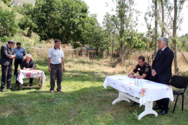 Daşkəsən rayonunun Çaykənd kəndində növbəti səyyar-qəbul görüş keçirilib