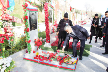 Şəhid Abbasov Tacəddin Vüqar oğlunun anım günü qeyd olunub.