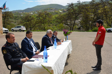 DAŞKƏSƏNİN İCRA BAŞÇISI ƏHƏD ABIYEV NÖVBƏTİ SƏYYAR QƏBULUNU BAYAN KƏNDİNDƏ KEÇİRİB