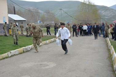 DAŞKƏSƏNDƏ “ŞAHİN” HƏRBİ-İDMAN OYUNU ÜZRƏ RAYON BİRİNCİLİYİ KEÇİRİLƏRƏK QALİB KOMANDA MÜƏYYƏNLƏŞİB