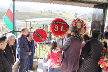 Daşkəsənli Vətən müharibəsi şəhidləri Eşqin Bağırovun anım və Orxan Şıxıyevin doğum günləri qeyd olunub