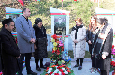 Daşkəsənli Vətən müharibəsi şəhidləri Orxan Bəxtiyarovun və Tural İsmayılovun anım günləri qeyd olunub