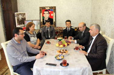 Daşkəsən rayonundan olan Vətən müharibəsi şəhidlərinin  ailələri 27 sentyabr - Anım Günü ərəfəsində ziyarət edilir.