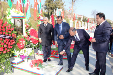 Şəhid Cabbarov Muraz İlham oğlunun və Şıxıyev Orxan Raqif oğlunun anım günləri qeyd olunub.