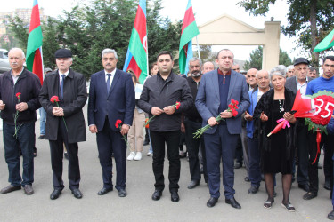 Daşkəsənli Vətən müharibəsi şəhidləri Eşqin Bağırovun anım və Orxan Şıxıyevin doğum günləri qeyd olunub