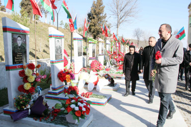 Daşkəsənli Vətən müharibəsi şəhidləri Orxan Bəxtiyarovun və Tural İsmayılovun anım günləri qeyd olunub