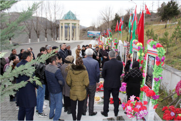 Daşkəsənli şəhidlər Zeynalov Arzu Rövşən oğlunun və  Ələsgərov Pərviz Lətif oğlunun anım günləri qeyd olunub.