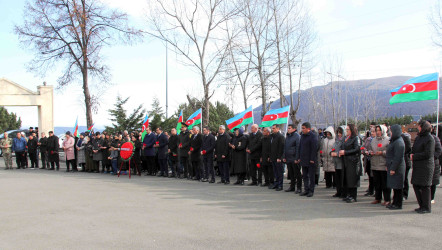 Daşkəsəndə Vətən müharibəsi şəhidləri Ramid Tağıyev və Asif Tağıyev anılıb