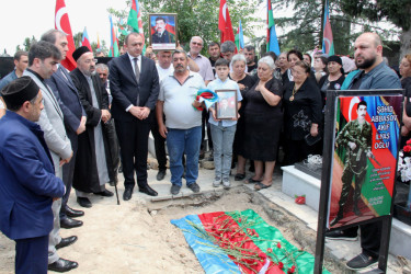 Birinci Qarabağ müharibəsində itkin düşdüyü hesab edilən və şəxsiyyəti müəyyənləşdirilən daşkəsənli şəhid Akif Abbasov dəfn olunub