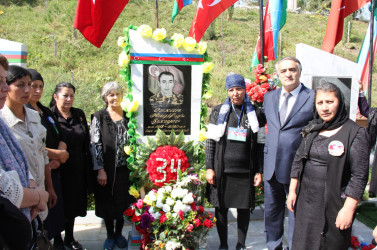 Daşkəsənli Vətən müharibəsi şəhidləri Orxan Şıxıyevin doğum günü və Eşqin Bağırovun anım günü qeyd edilib