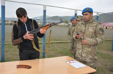 DAŞKƏSƏNDƏ “ŞAHİN” HƏRBİ-İDMAN OYUNU ÜZRƏ RAYON BİRİNCİLİYİ KEÇİRİLƏRƏK QALİB KOMANDA MÜƏYYƏNLƏŞİB