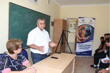 Daşkəsəndə turizmin inkişafı məqsədilə “Ekologiya sahəsində ictimai maraqların dəstəklənməsi” mövzusunda tədbir keçirilmişdir.