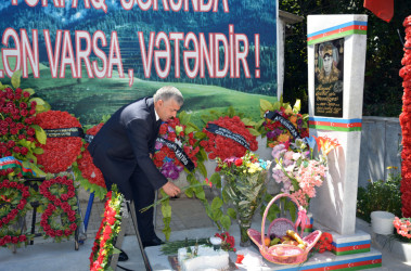 Daşkəsəndə Vətən müharibəsi şəhidinin ad günü qeyd edildi