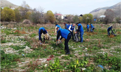 Daşkəsən rayonunda  8 Noyabr – Zəfər günü ilə  bağlı iməcilik keçirilib, abadlaşdırma işləri aparılıb