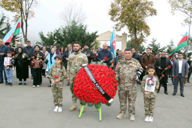 Daşkəsəndə Vətən müharibəsi şəhidləri Şəhriyar Abdullayevin anım və Novruz İsmayılovun doğum günləri qeyd olunub