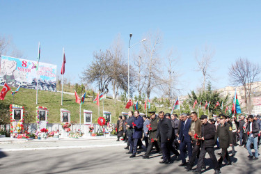 Daşkəsənli Vətən müharibəsi şəhidləri Muraz Cabbarovun və Orxan Şıxıyevin  anım günləri qeyd olunub