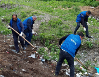 Daşkəsən qəsəbəsində “Yaşıl dünya naminə həmrəylik ili” çərçivəsində növbəti təmizlik aksiyası keçirilib