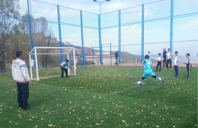 Daşkəsəndə “Heydər Əliyev İli”nə həsr olunan minifutbol birinciliyini keçirilib