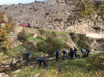 Daşkəsən rayonunun Quşçu qəsəbəsində  “Heydər Əliyev İli” çərçivəsində təmizlik aksiyası təşkil olunub