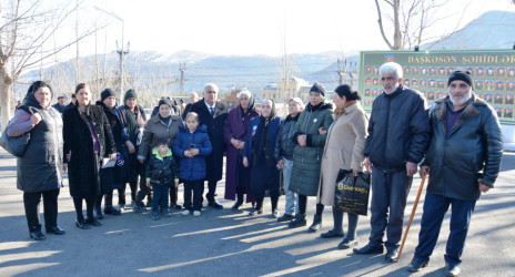 DAŞKƏSƏNDƏ 20 YANVAR – ÜMUMXALQ HÜZN GÜNÜ MÜNASİBƏTİLƏ ŞƏHİDLƏR XİYABANINDA ÜMUMRAYON ANIM MƏRASİMİ KEÇİRİLİB