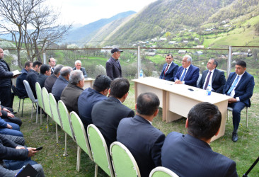 DAŞKƏSƏNİN İCRA BAŞÇISI ƏHƏD ABIYEV ÇANAQÇI KƏNDİNDƏ VƏTƏNDAŞLARIN SƏYYAR QƏBULUNU KEÇİRİB