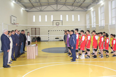 Daşkəsən rayonunun ümumtəhsil məktəbləri arasında "Yaşıl dünya naminə həmrəylik ili"nə həsr olunmuş  voleybol üzrə rayon birinciliyi keçirilib