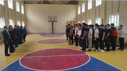 Daşkəsəndə “Heydər Əliyev İli” çərçivəsində basketbol üzrə yeniyetmə və gənclər arasında rayon birinciliyi keçirilib