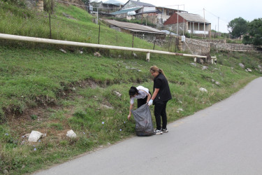 Daşkəsən rayonunda “Yaşıl dünya naminə həmrəylik ili” çərçivəsində  kütləvi təmiz aksiyası təşkil olunub