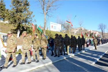 Daşkəsəndə 8 Noyabr - Zəfər Günü münasibətilə yığıncaq keçirilib