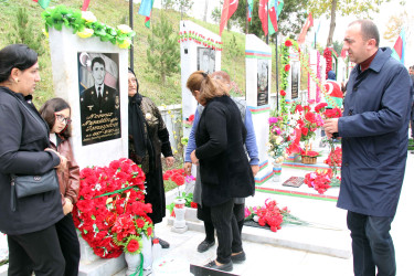 Daşkəsəndə Vətən müharibəsi şəhidləri Şəhriyar Abdullayevin anım və Novruz İsmayılovun doğum günləri qeyd olunub