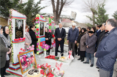 Daşkəsənli şəhidlər Zeynalov Arzu Rövşən oğlunun və  Ələsgərov Pərviz Lətif oğlunun anım günləri qeyd olunub.