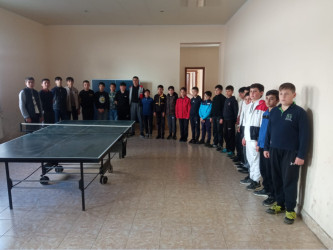 Daşkəsəndə "Heydər Əliyev İli"nə həsr olunmuş stolüstü tennis üzrə rayon birinciliyi keçirilib.