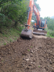 Daşkəsən rayonunda sel sularının ziyan vurduğu yollar və körpülər bərpa edilib