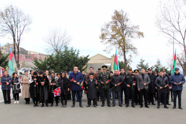 Daşkəsəndə Vətən müharibəsi şəhidi Tacəddin Abbasov anılıb