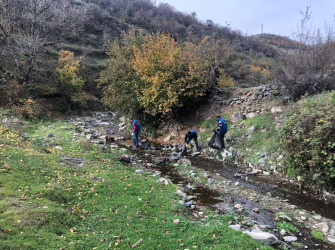 Daşkəsən rayonunun Quşçu qəsəbəsində  “Heydər Əliyev İli” çərçivəsində təmizlik aksiyası təşkil olunub