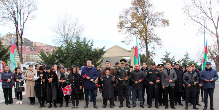 Daşkəsəndə Vətən müharibəsi şəhidi Tacəddin Abbasov anılıb