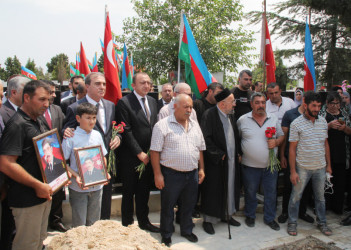 Birinci Qarabağ müharibəsində itkin düşdüyü hesab edilən və şəxsiyyəti müəyyənləşdirilən daşkəsənli şəhid Akif Abbasov dəfn olunub