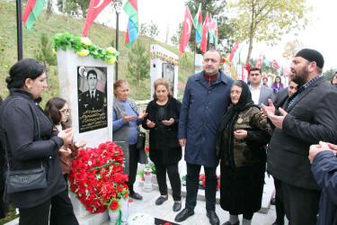 Daşkəsəndə Vətən müharibəsi şəhidləri Şəhriyar Abdullayevin anım və Novruz İsmayılovun doğum günləri qeyd olunub