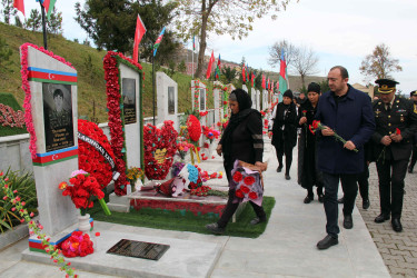 Daşkəsəndə Vətən müharibəsi şəhidi Tacəddin Abbasov anılıb