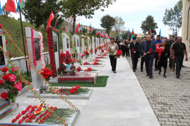 Daşkəsənli Vətən müharibəsi şəhidləri Eşqin Bağırovun anım və Orxan Şıxıyevin doğum günləri qeyd olunub