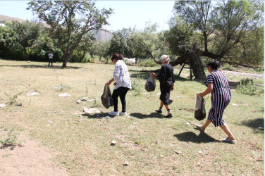 Daşkəsəndə turizmin inkişafı məqsədilə “Ekologiya sahəsində ictimai maraqların dəstəklənməsi” mövzusunda tədbir keçirilmişdir.