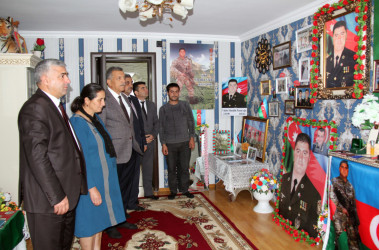 Daşkəsən rayonundan olan Vətən müharibəsi şəhidlərinin  ailələri 27 sentyabr - Anım Günü ərəfəsində ziyarət edilir.