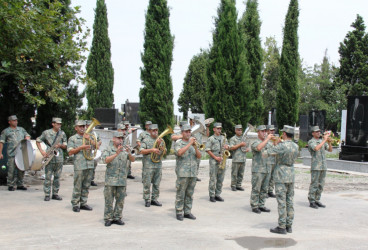 Birinci Qarabağ müharibəsində itkin düşdüyü hesab edilən və şəxsiyyəti müəyyənləşdirilən daşkəsənli şəhid Akif Abbasov dəfn olunub