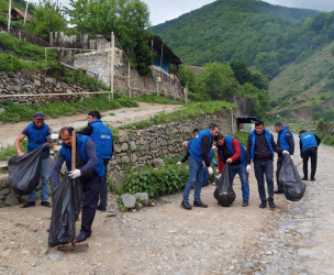 Daşkəsən qəsəbəsində “Yaşıl dünya naminə həmrəylik ili” çərçivəsində növbəti təmizlik aksiyası keçirilib