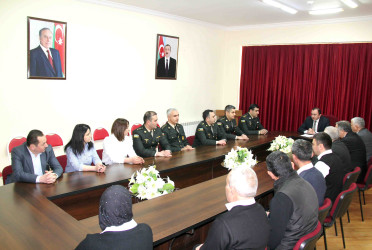 Daşkəsən rayonunda Səfərbərlik və Hərbi Xidmətə Çağırış üzrə Dövlət Xidmətinin yaradılmasının 14-cü ildönümü qeyd olunub